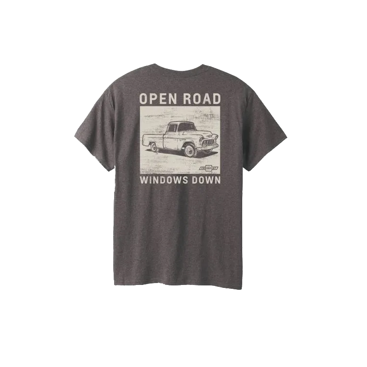 Dim Gray Chevrolet Windows Down T-Shirt