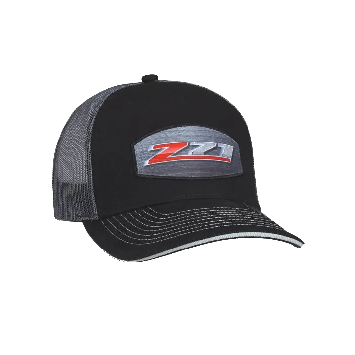 Dark Slate Gray Chevrolet Z71 Mesh Back Cap