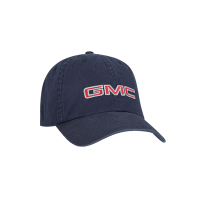 GMC Navy Washed Canvas Cap