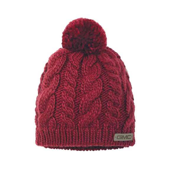 Brown GMC Women's Cable Knit Beanie