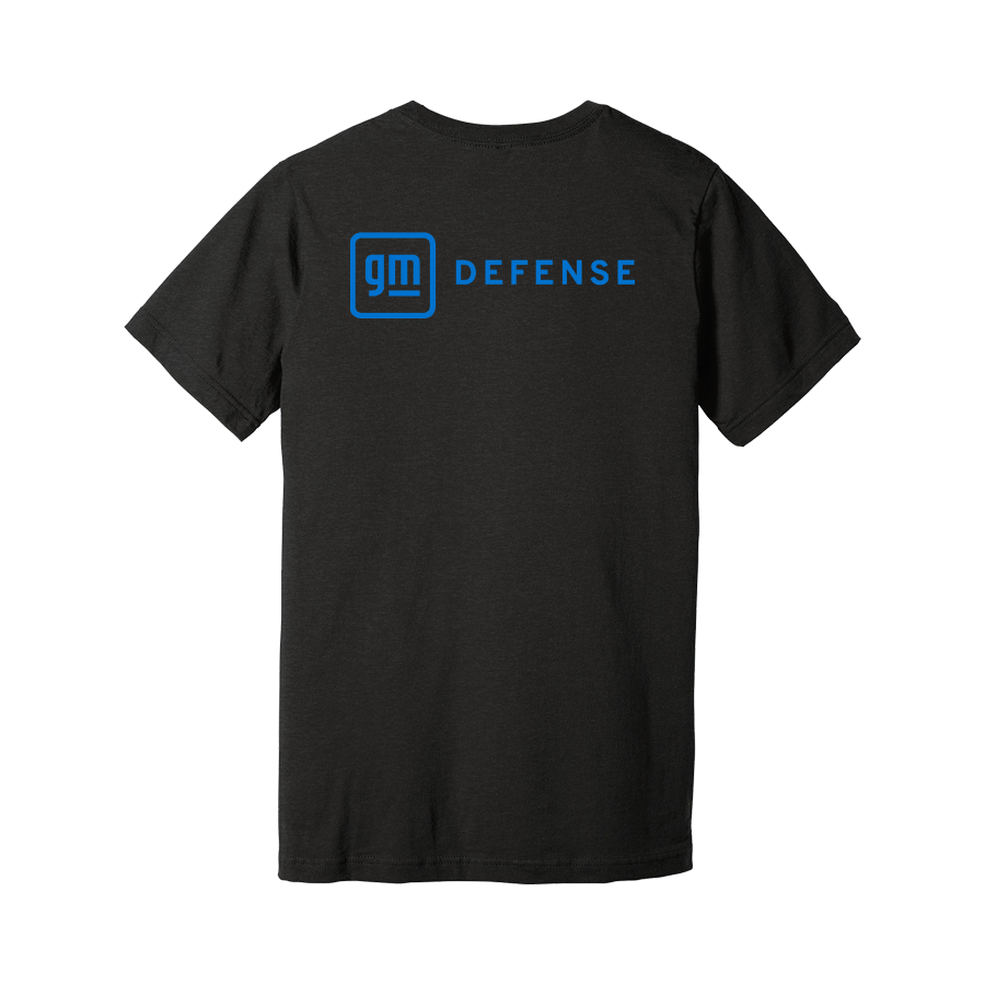 Black GM Defense Unisex Jersey T-Shirt