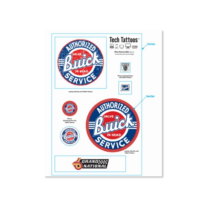 Buick Heritage Tech Stickers