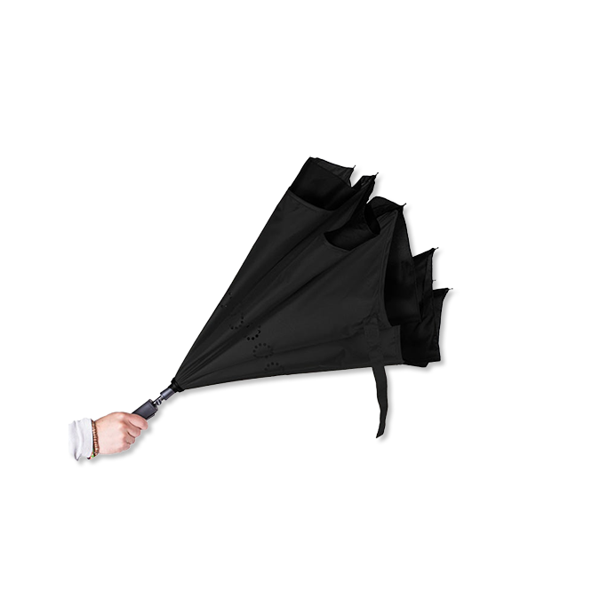 Black Chevrolet Inverted Umbrella