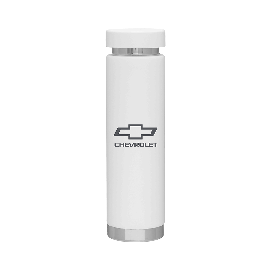 Light Gray Chevrolet H2Go Colt Thermal Bottle