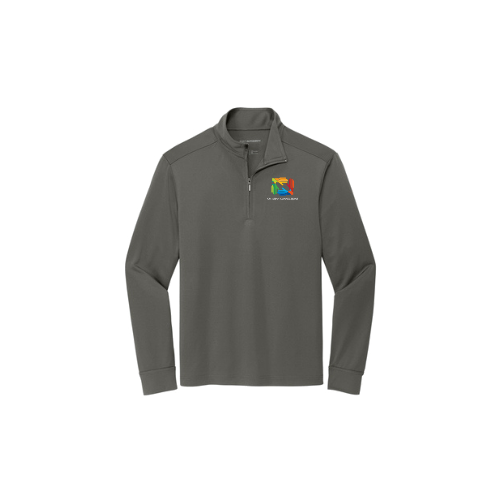 Dim Gray GM Asian Connections ERG Snag-Proof 1/4-Zip