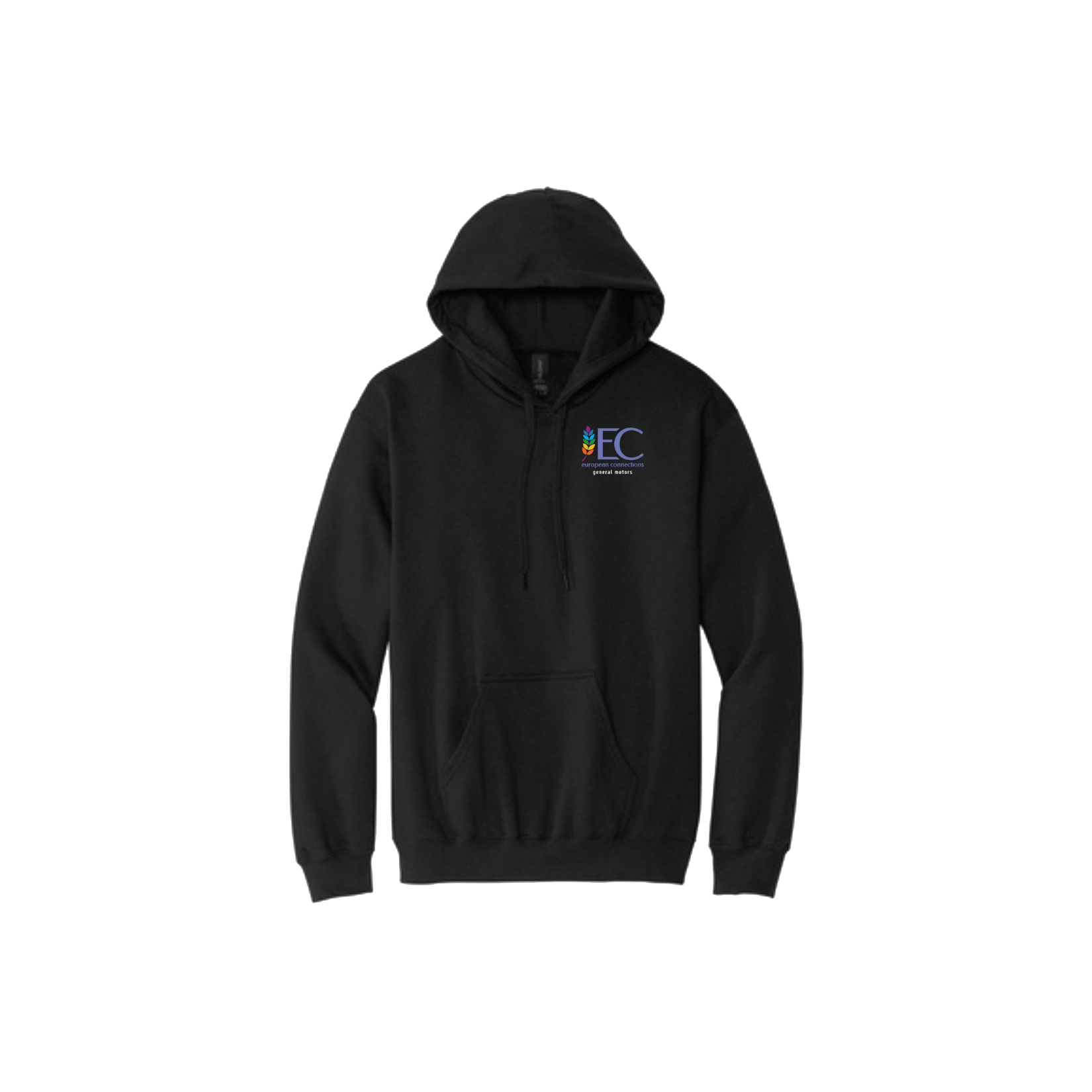 Black GM European Connections ERG Soft Hoodie