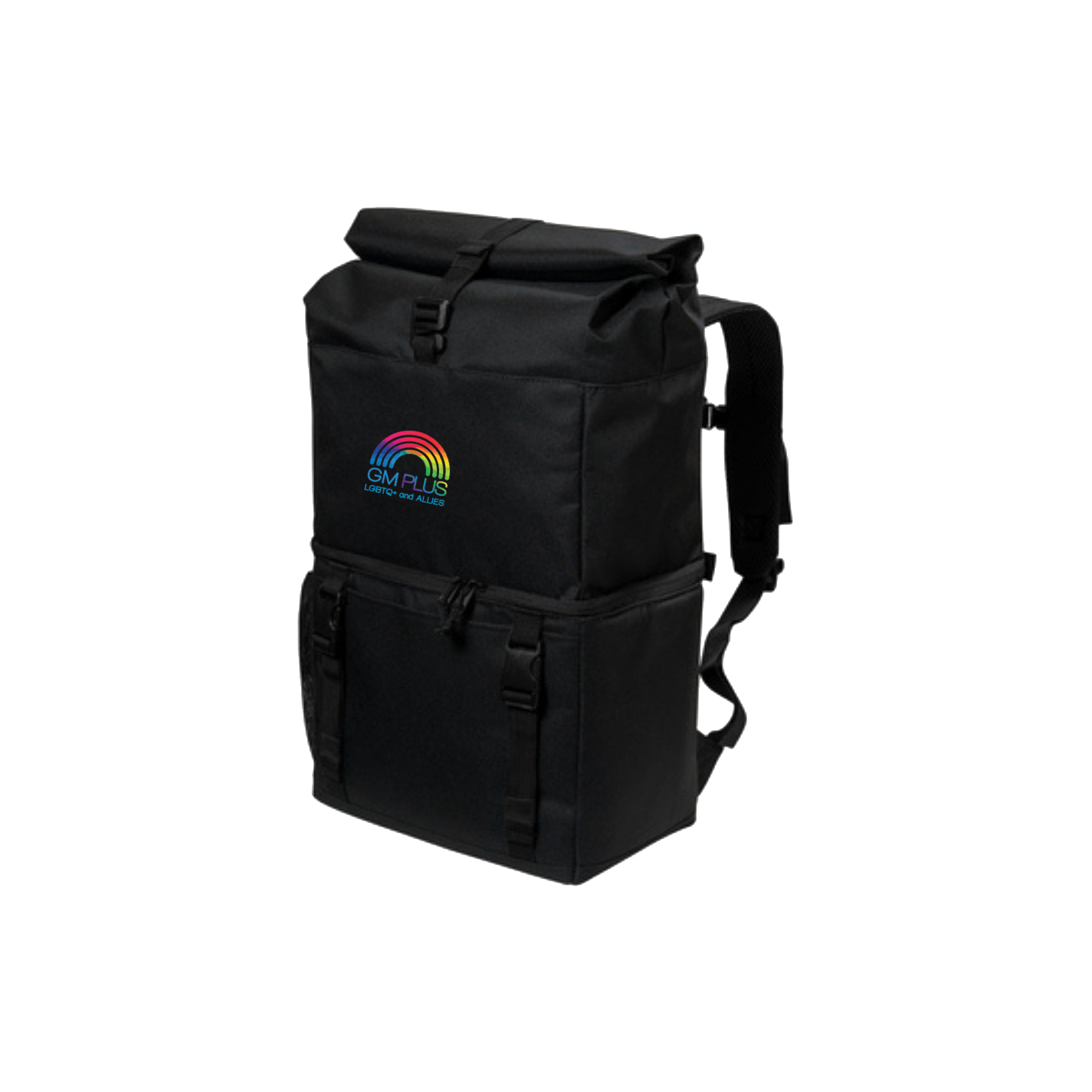 Black GM PLUS ERG Backpack Cooler