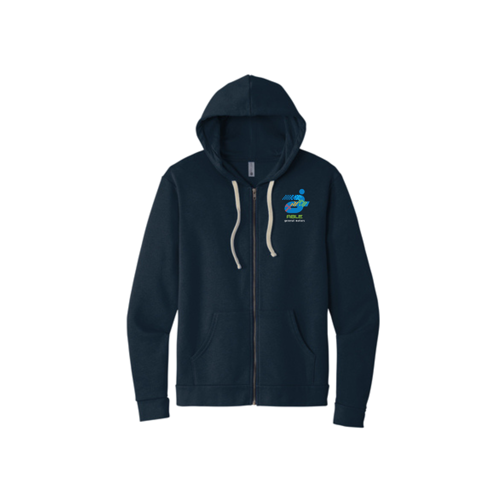 Dark Slate Gray GM ABLE ERG Zip-Up Hoodie