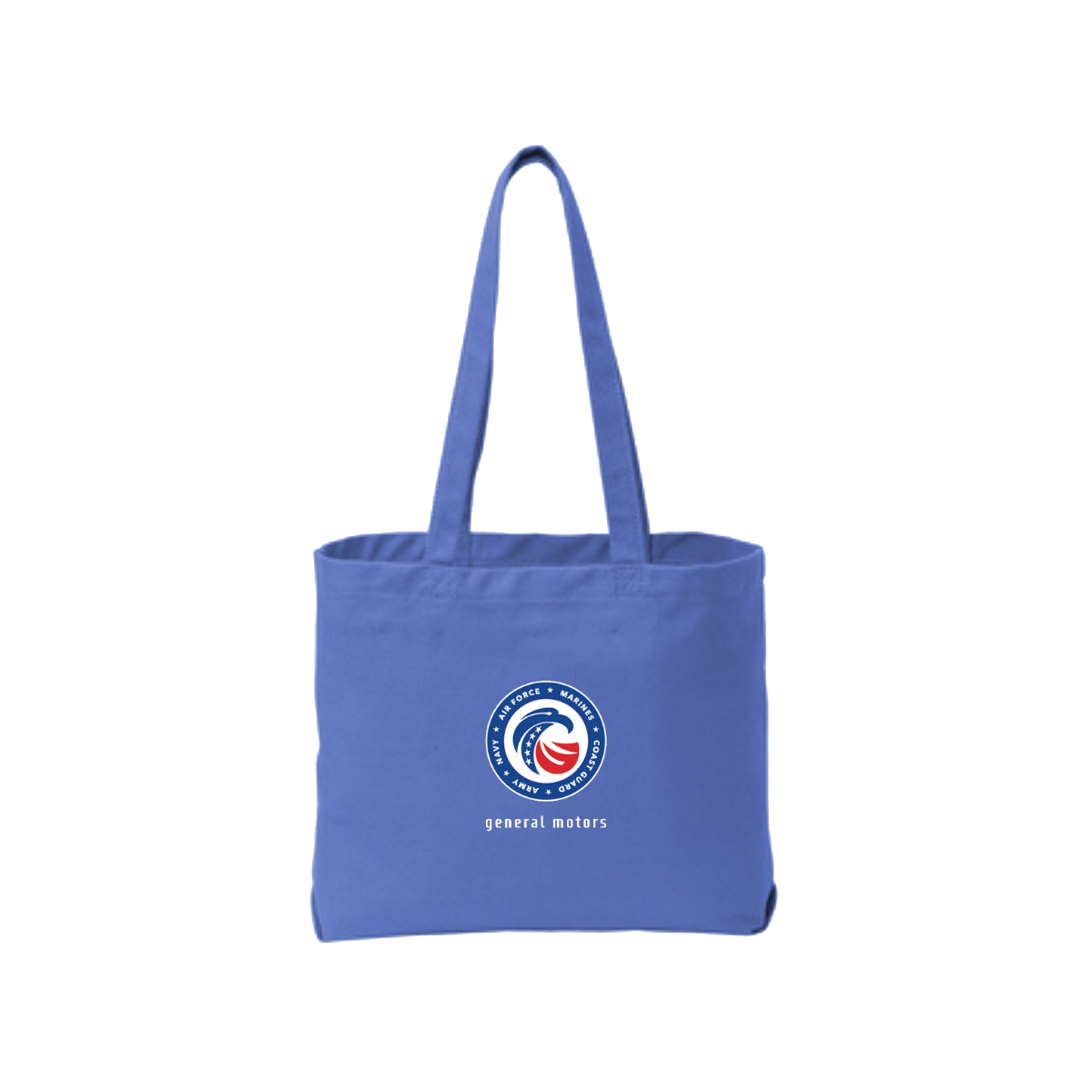 Steel Blue GM Veterans ERG Beach Tote