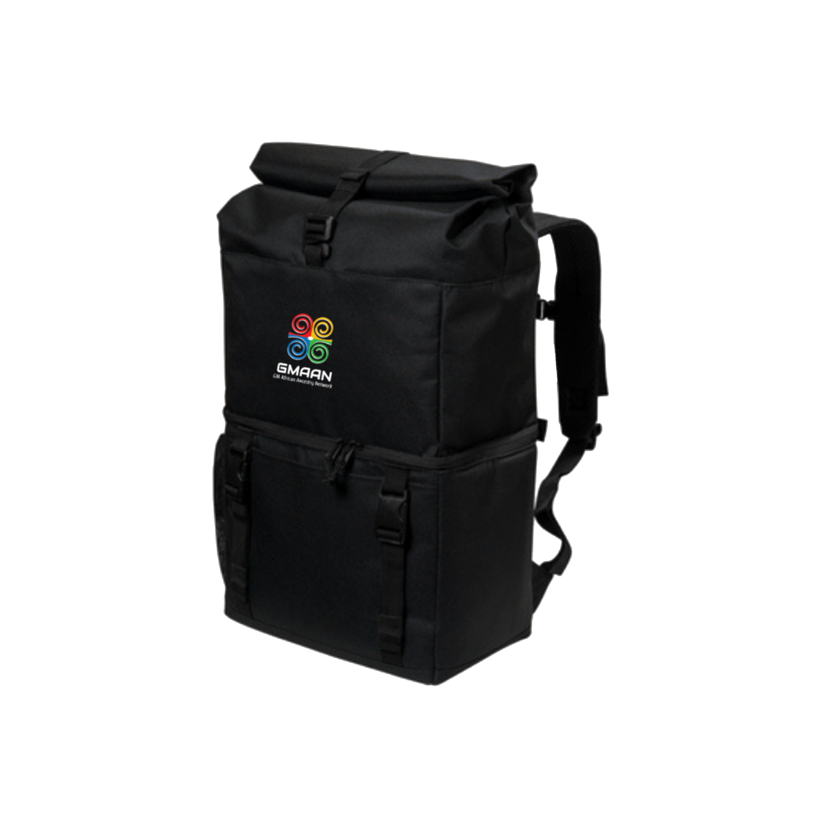 Black GM GMAAN ERG Backpack Cooler