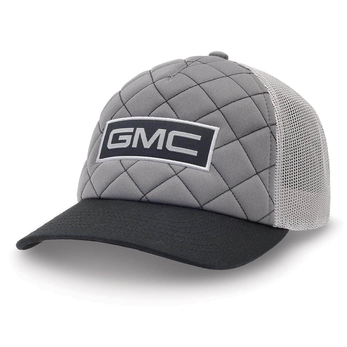 Light Slate Gray GMC Quilted Mesh Back Cap
