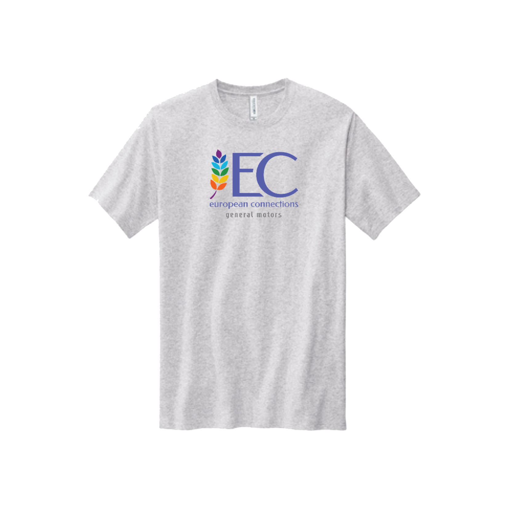Light Gray GM European Connections ERG USA Made T-Shirt