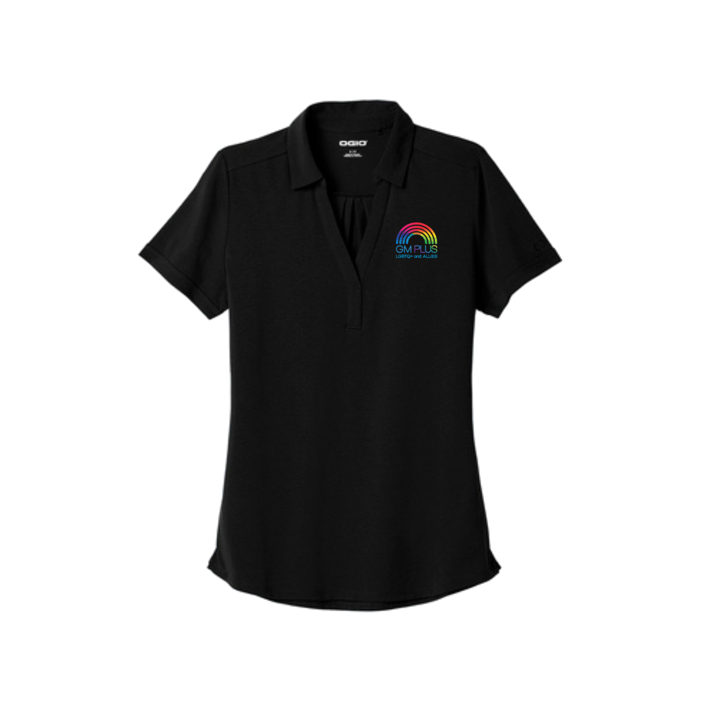 Black GM PLUS ERG Women's OGIO Polo