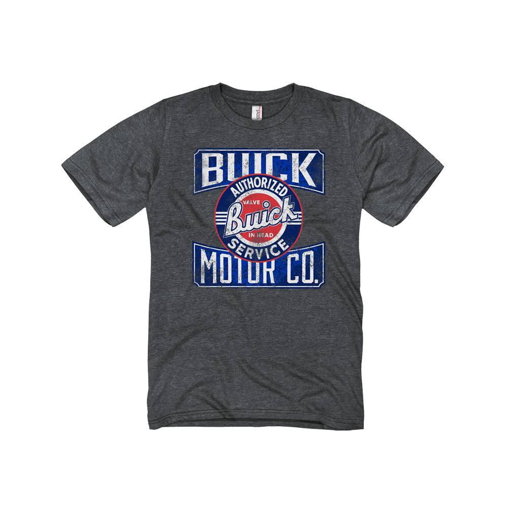 Dark Slate Gray Buick "Authorized Service" T-Shirt