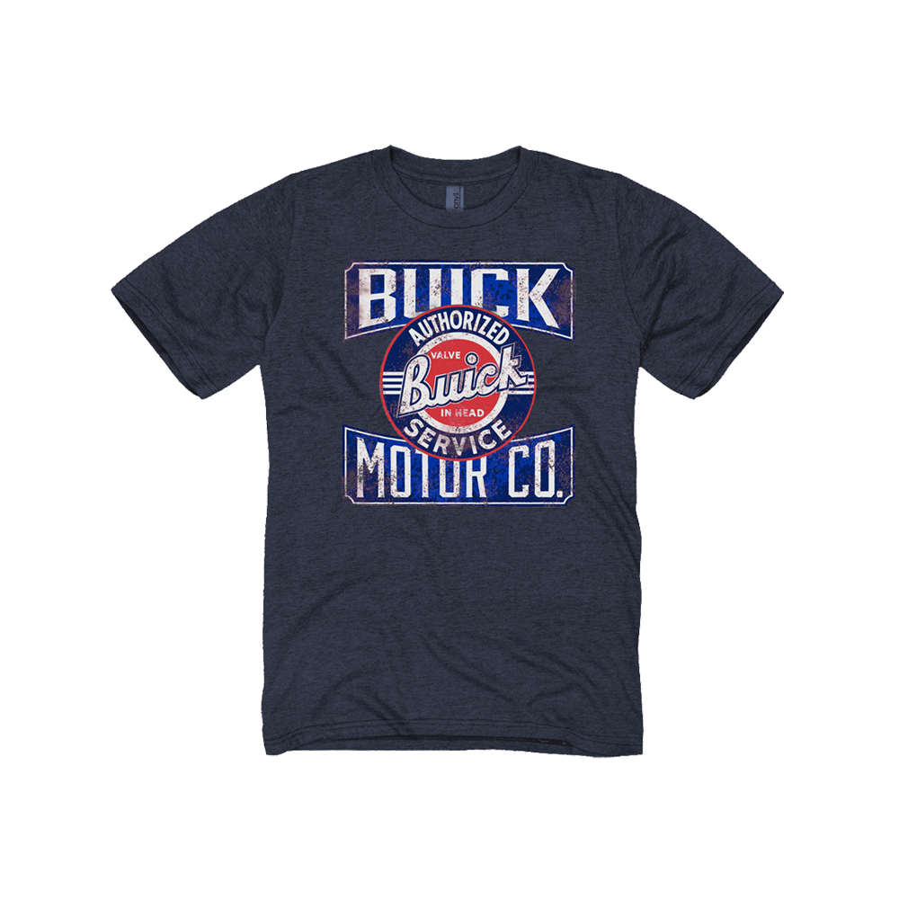 Dark Slate Gray Buick "Authorized Service" T-Shirt