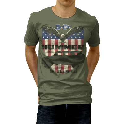 HUMMER H3 Eagle Flag T-Shirt