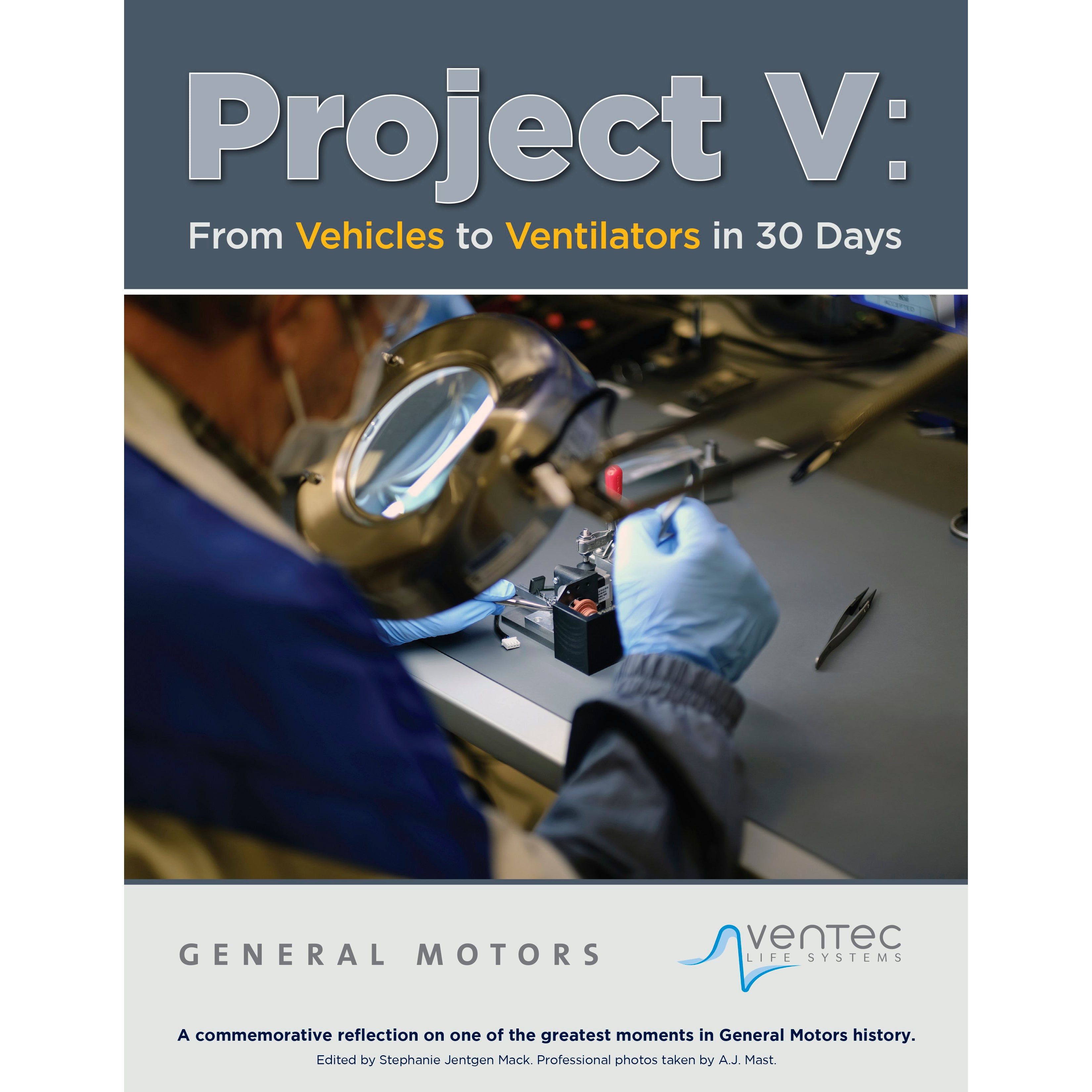 Dark Slate Gray Project V: From Vehicles to Ventilators in 30 Days