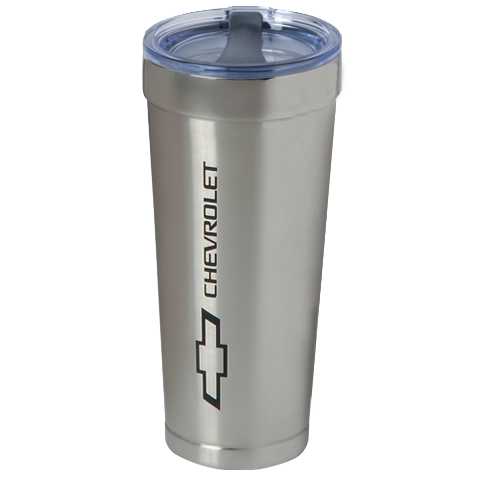 Light Slate Gray Chevrolet 21oz Polar Thermal Tumbler