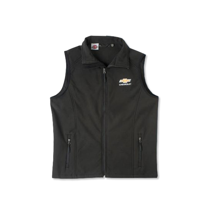 Dark Slate Gray Chevrolet Gold Bowtie Bonded Workwear Vest