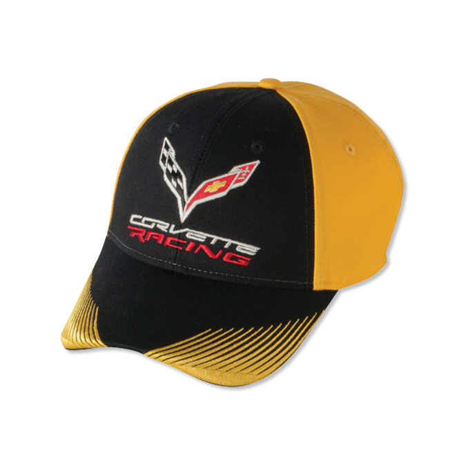 Black Corvette C7 Racing Sharp Ride Cap