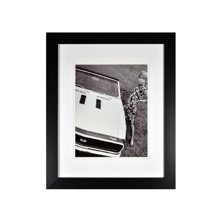 Black Framed Historic 1967 Camaro SS Mod Print