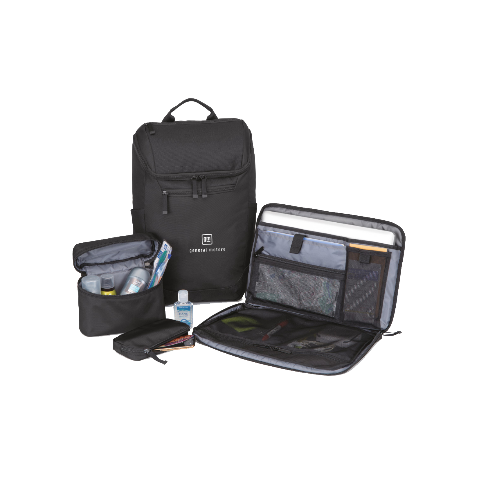 Dark Slate Gray General Motors Mobile Professional Computer Backpack