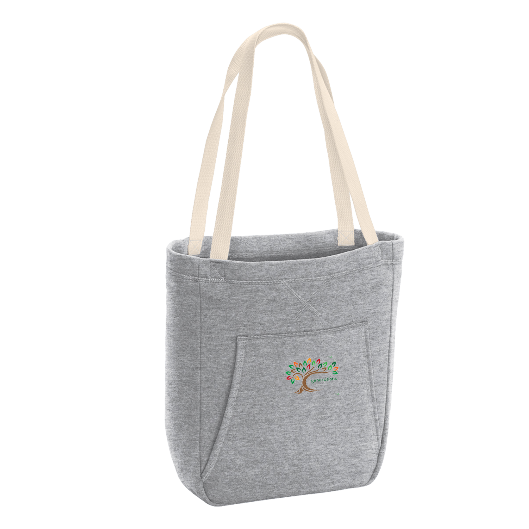 Dark Gray GM generations ERG Sweatshirt Tote
