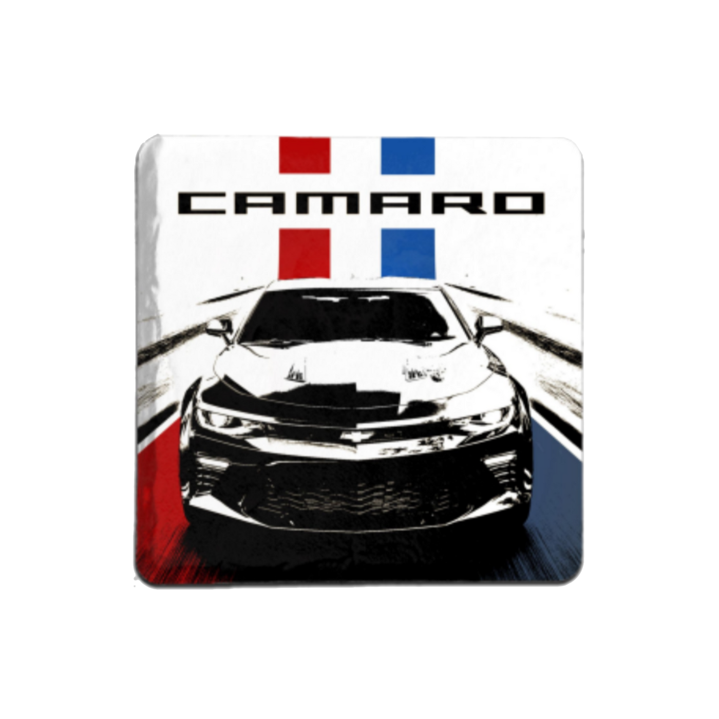 Camaro 6th Generation Profile Stone Coaster