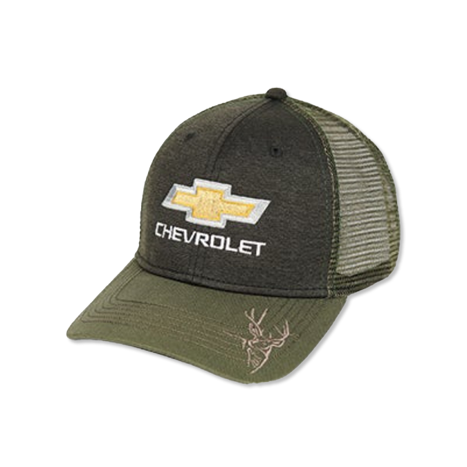 Chevrolet Gold Bowtie Dri Duck Trucker Cap