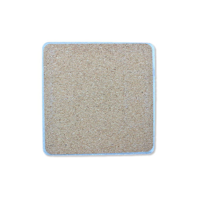 Dark Gray Chevy Logo Stone Tile Coaster Set (4 Pack)