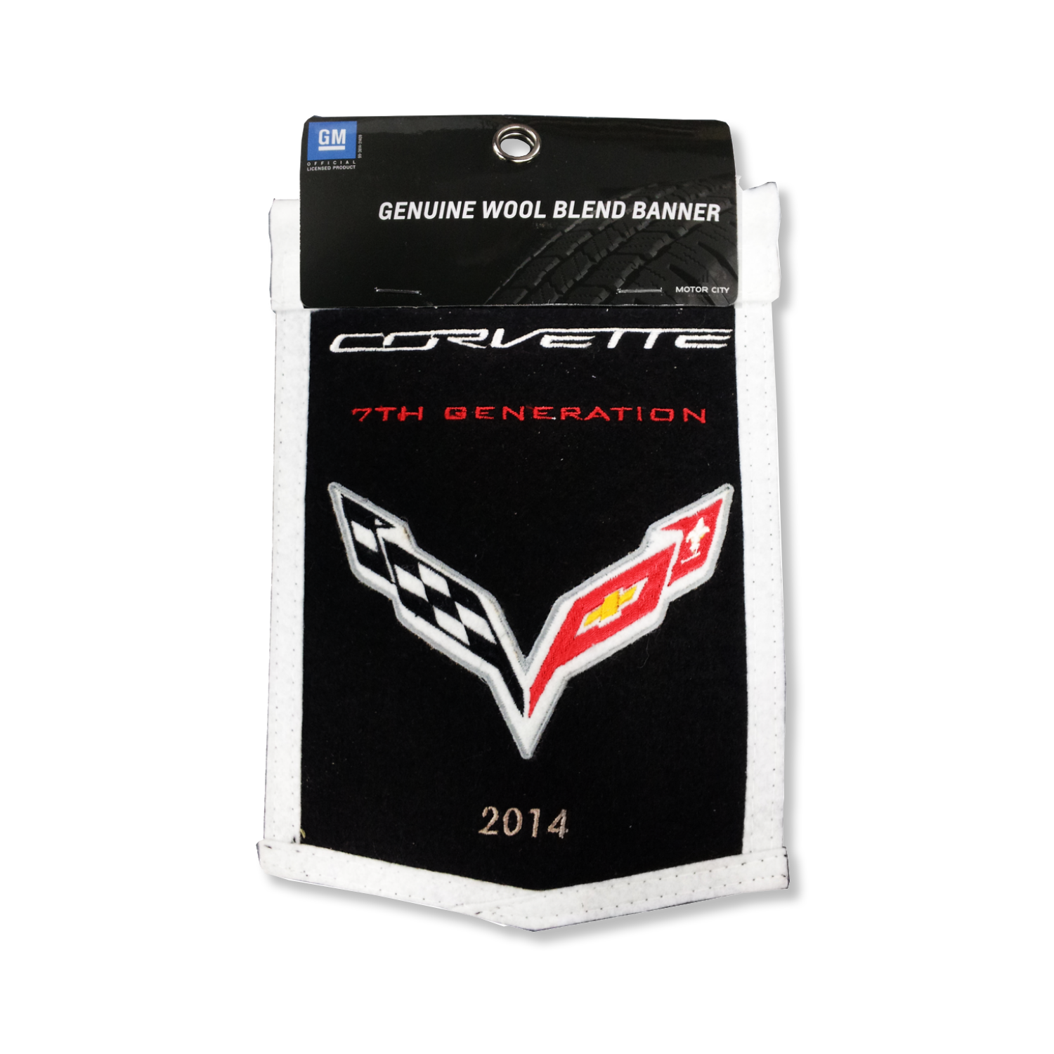 Black Corvette C7 Mini Banner