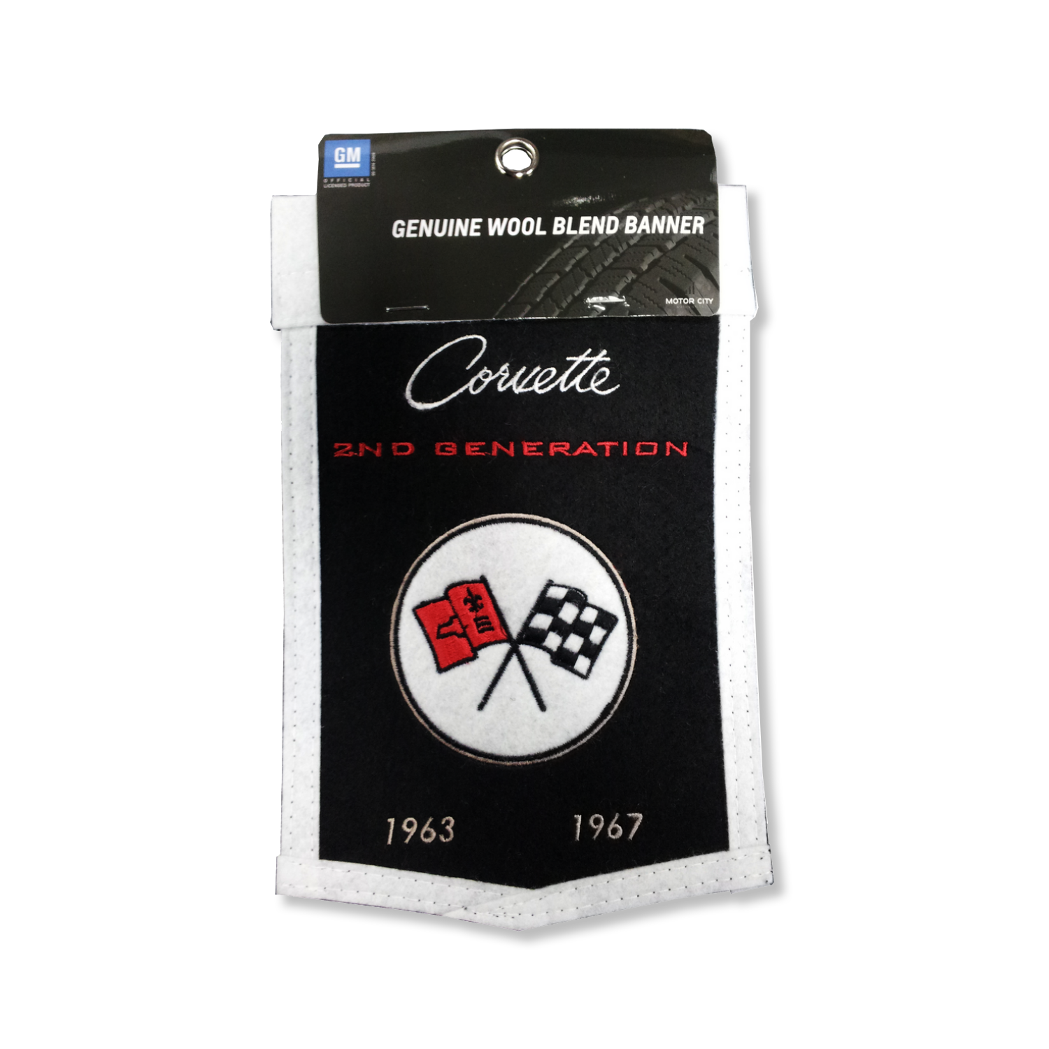 Black Corvette C2 Mini Banner
