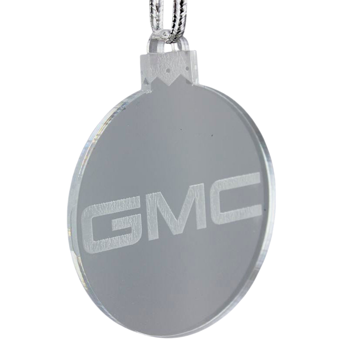 Dark Gray GMC Engraved Ornament