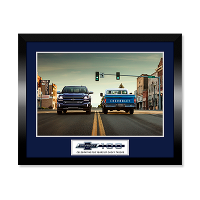 Chevrolet Truck 100 Framed Print