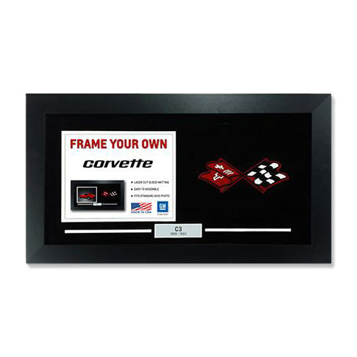 Black C3 Corvette 'Frame Your Own' Picture Frame
