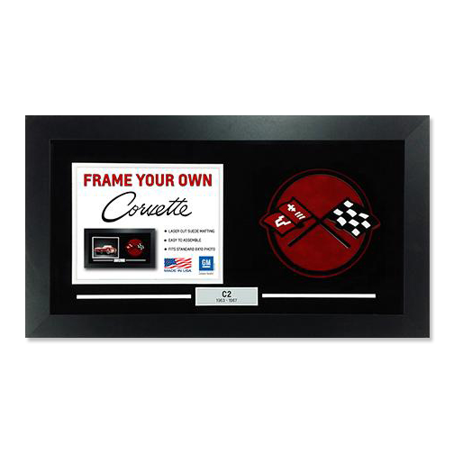 Black C2 Corvette 'Frame Your Own' Picture Frame
