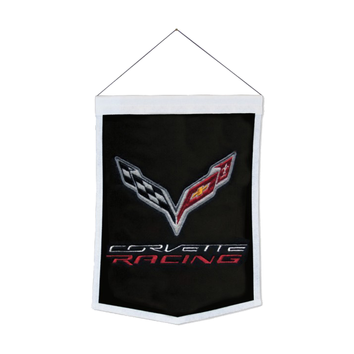 Corvette Racing Emblem Mini Banner