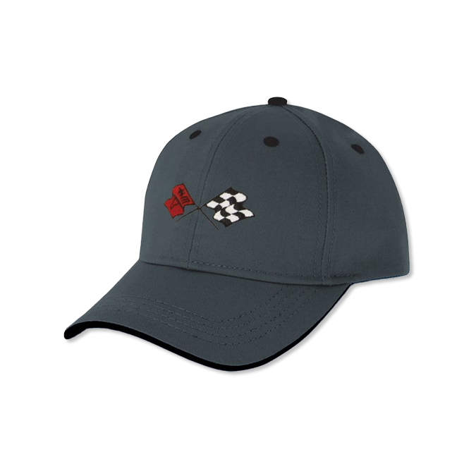 Dark Slate Gray Corvette C3 Heritage Cap 1968 - 1982