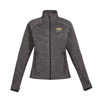 Dark Slate Gray Ladies Chevrolet Bonded Fleece Jacket