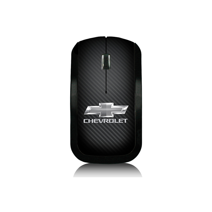 Black Carbon Fiber Chevrolet Wireless Mouse