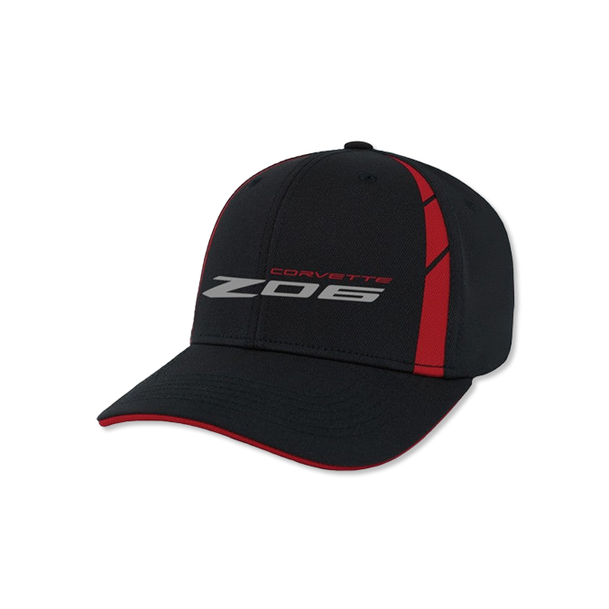 Black Corvette Z06 Sideline Cap