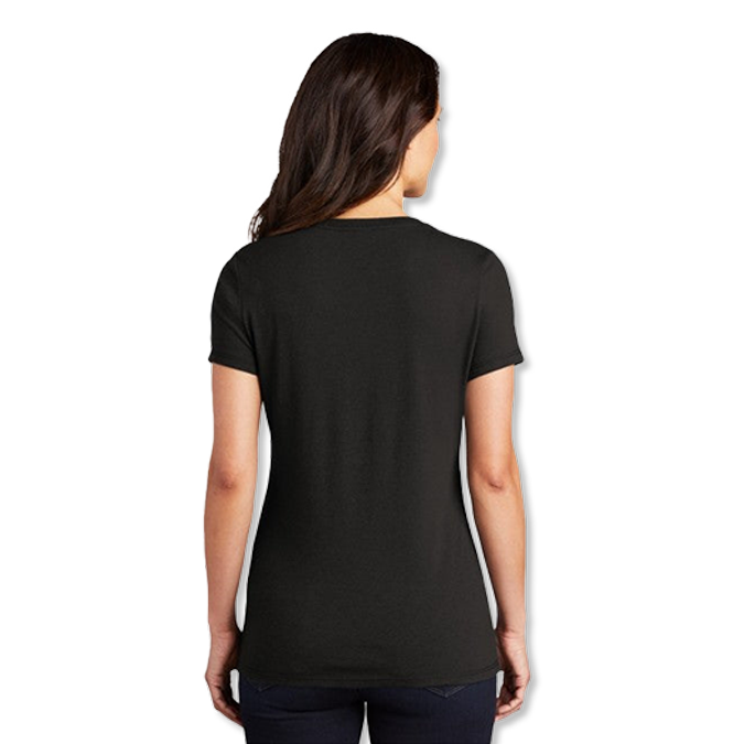 Black Corvette C7 Women's American Classic Tee