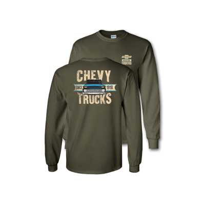 Chevy Trucks Since 1918 Long Sleeve T-shirt