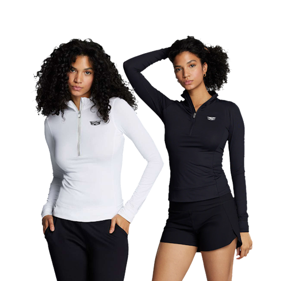 Black Cadillac Women's Quarter Zip