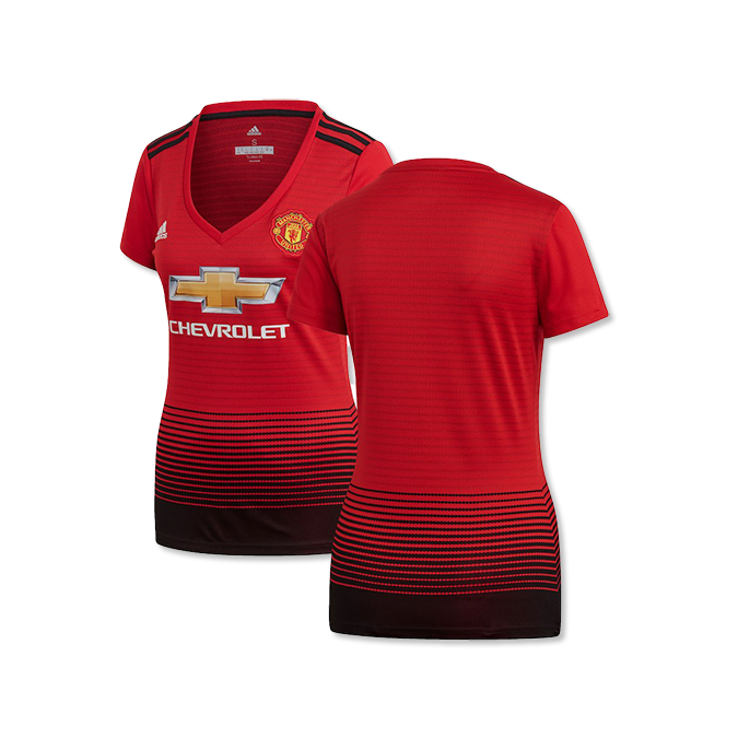 Ladies Official Manchester United 2018-19 Home Replica Jersey