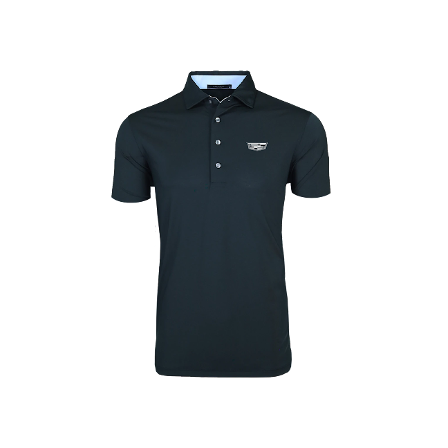 Dark Slate Gray Cadillac Men's Polo