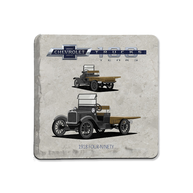 Gray Chevy Trucks 100 Stone Coaster (1918 Four-Ninety)