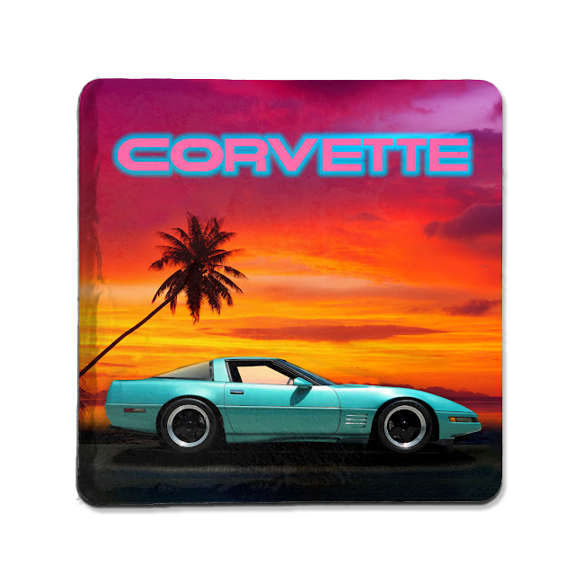 1985 Corvette Coaster