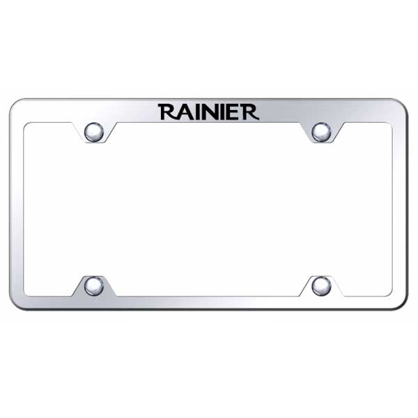 Light Gray Ranier Steel Truck Wide Body Frame - Laser Etched Mirrored