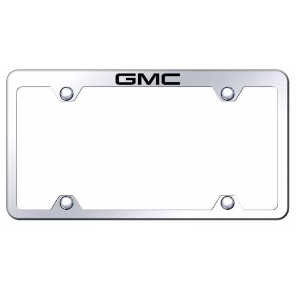 Light Gray GMC Steel Truck Wide Body Frame - Laser Etched Mirrored
